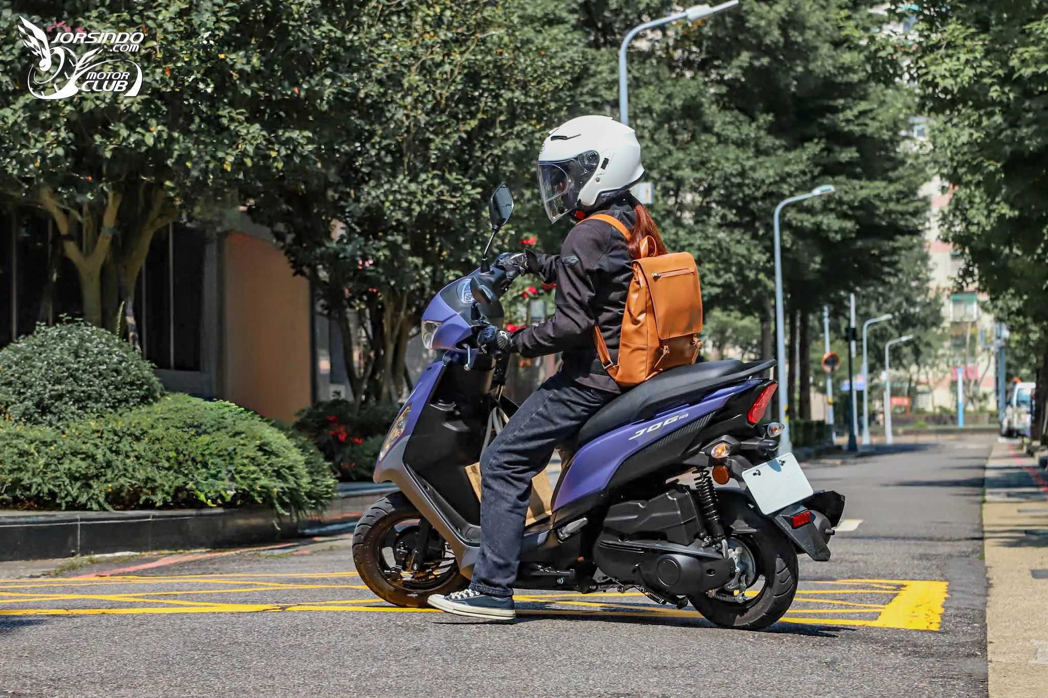 我紫在乎妳！YAMAHA JOG 125 新色深度試駕2140|小老婆汽機車資訊網