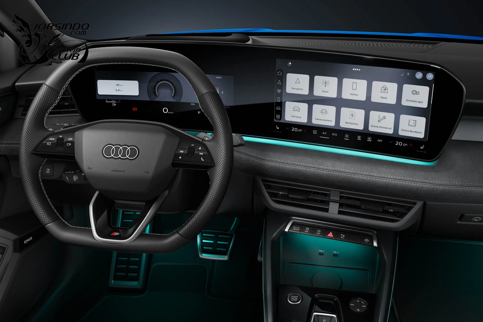 換上一體式雙螢幕，安全便利同步升級！Audi A3新年式改款亮相9766|小老婆汽機車資訊網