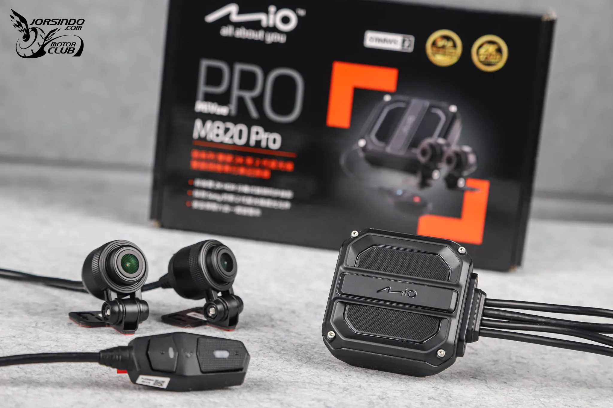 連老鼠都錄的一清二楚！Mio MiVue M820 Pro 機車 2K 雙鏡頭行車記錄器 ...