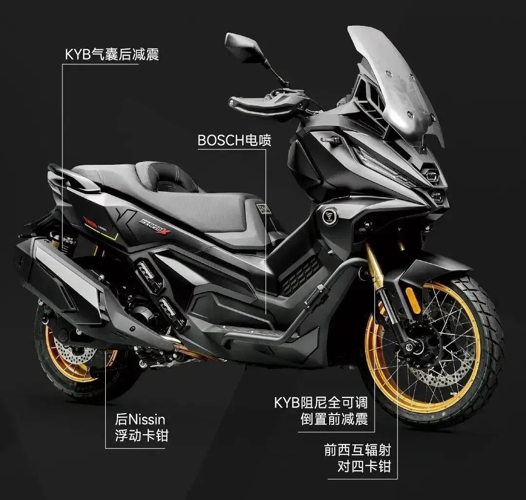 [大陆车讯]豪爵TVL350接招吧，34,980元的无极SR450X双缸已经发布4832|小老婆汽機車資訊網