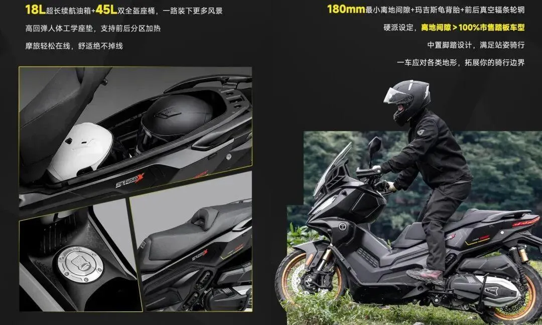 [大陆车讯]豪爵TVL350接招吧，34,980元的无极SR450X双缸已经发布4089|小老婆汽機車資訊網