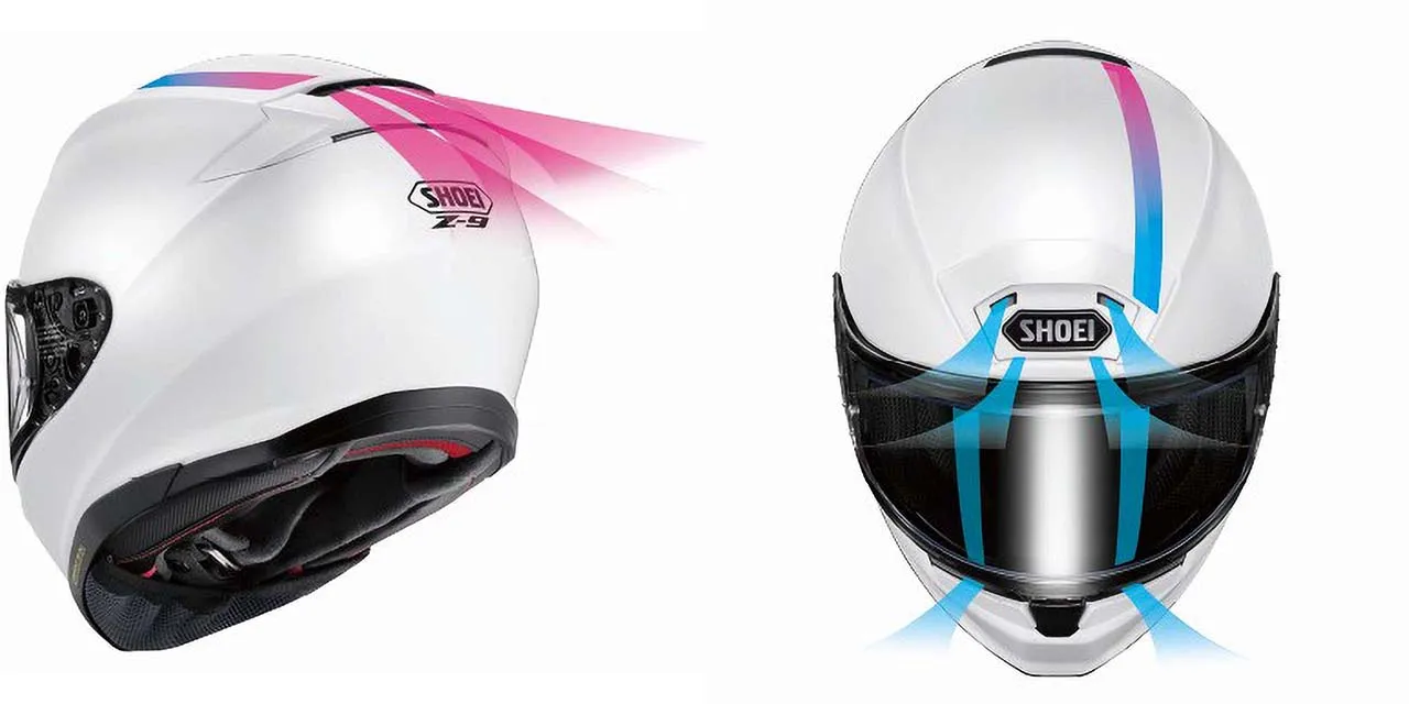 風格大更新 通風更集中 SHOEI【Z-9】2219|小老婆汽機車資訊網