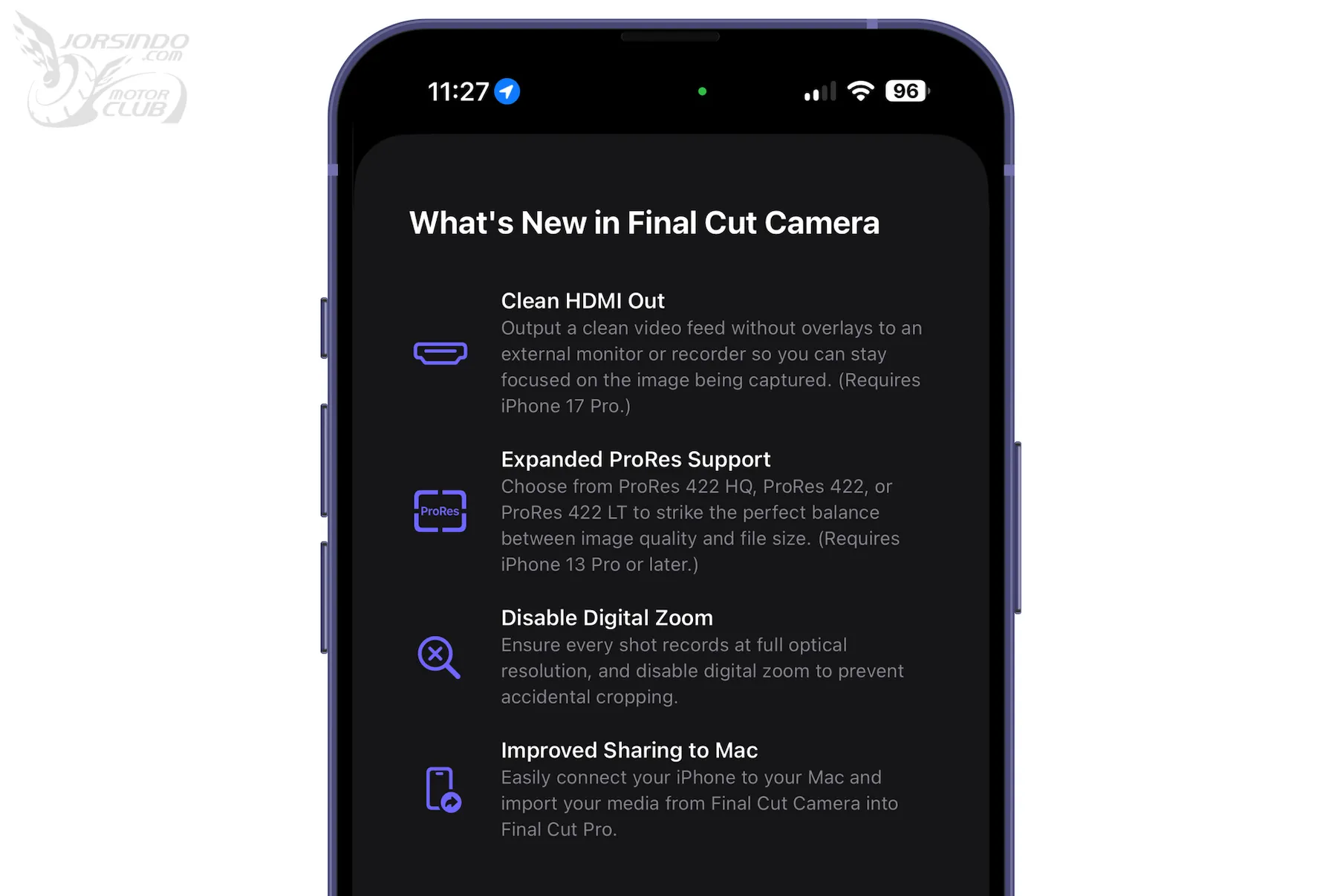 Apple Creator Studio 大升級！iPhone 17 Pro 的 Clean HDMI out 原廠支援來了！9735|Apple,Apple Creator Studio,Apple 創作坊,Final Cut Pro,更新小老婆汽機車資訊網