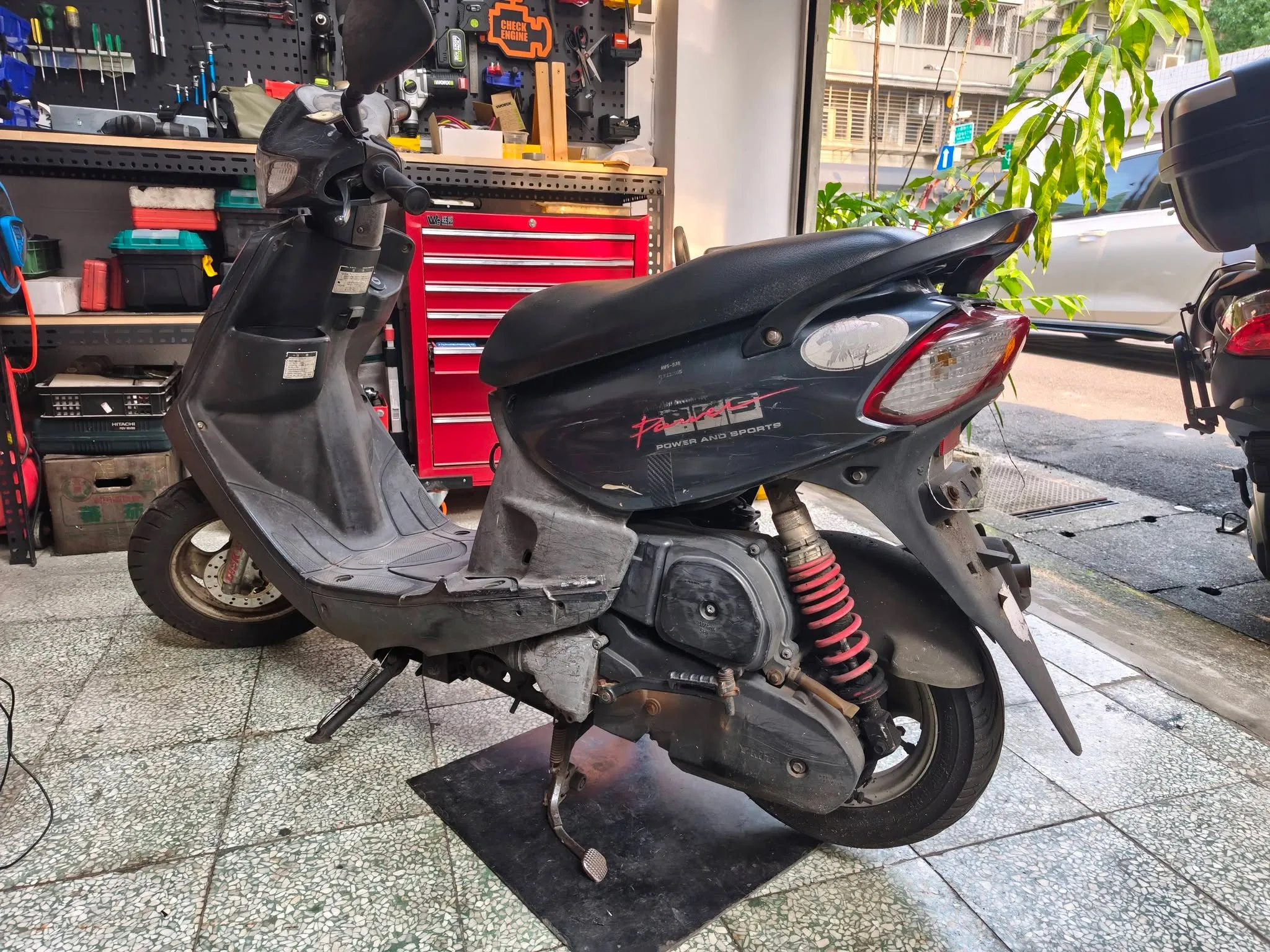 YAMAHA SUPER FOUR 100 全車砍掉重練5313|小老婆汽機車資訊網