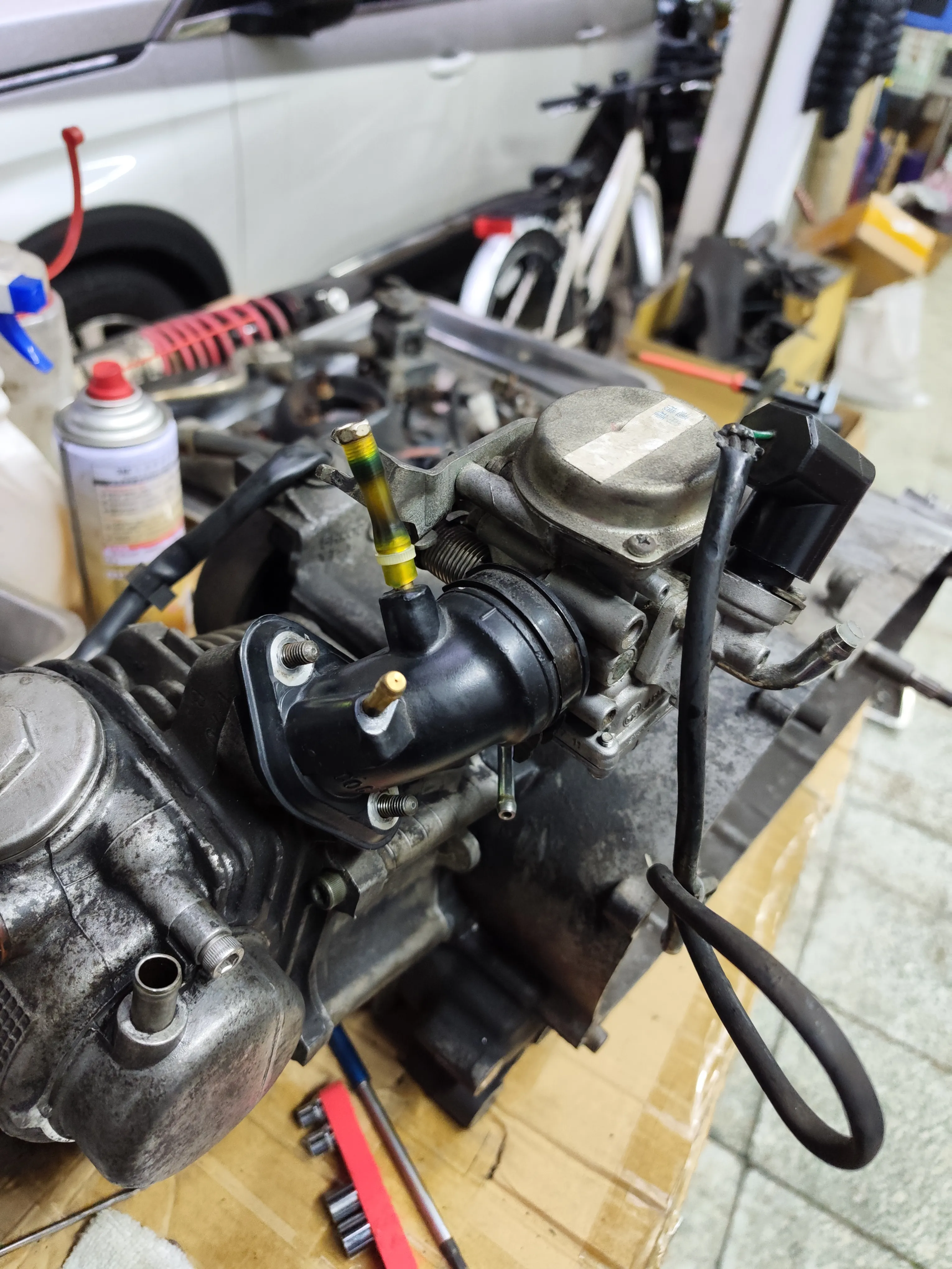 YAMAHA SUPER FOUR 100 全車砍掉重練7259|小老婆汽機車資訊網