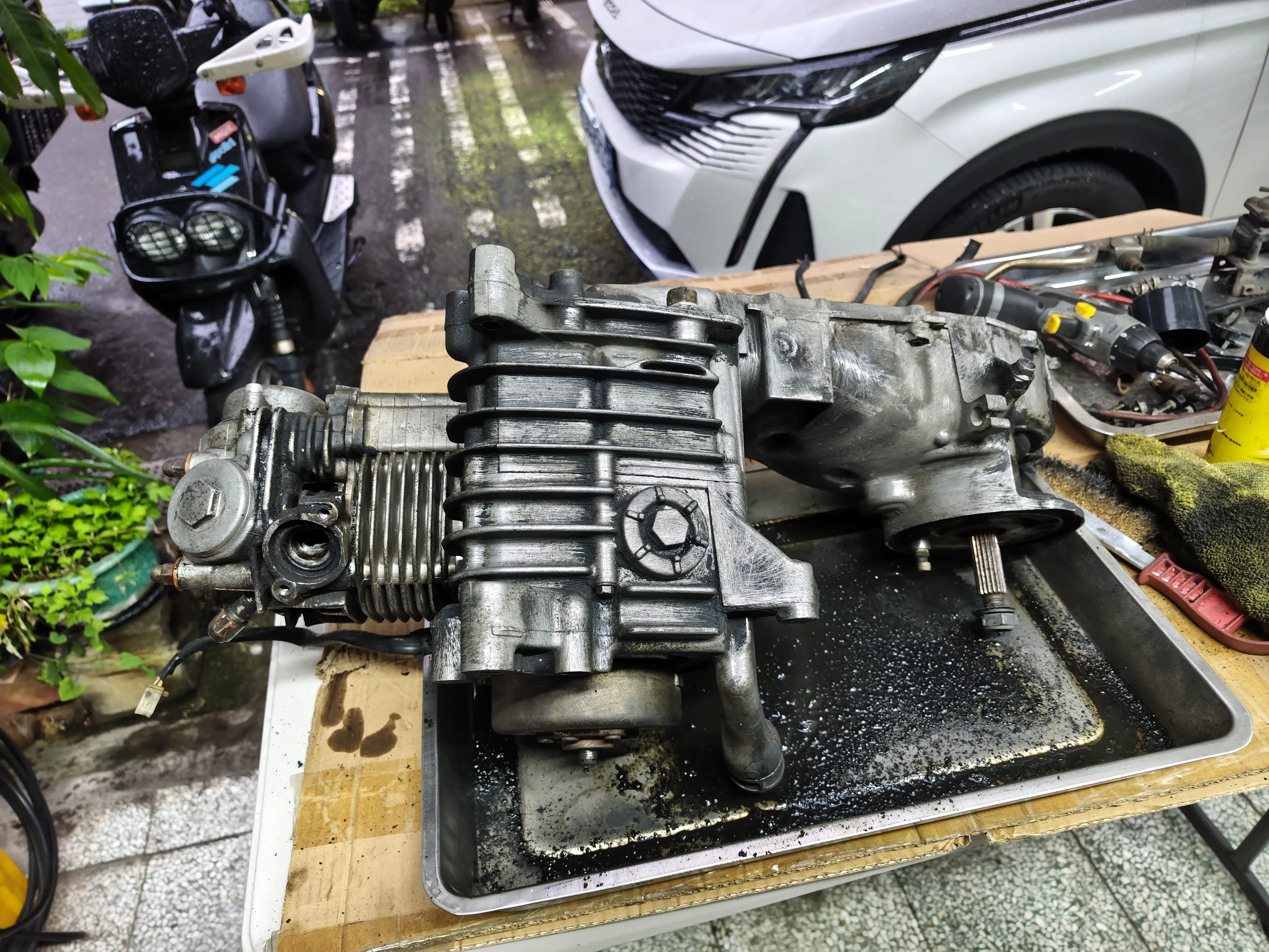 YAMAHA SUPER FOUR 100 全車砍掉重練7534|小老婆汽機車資訊網