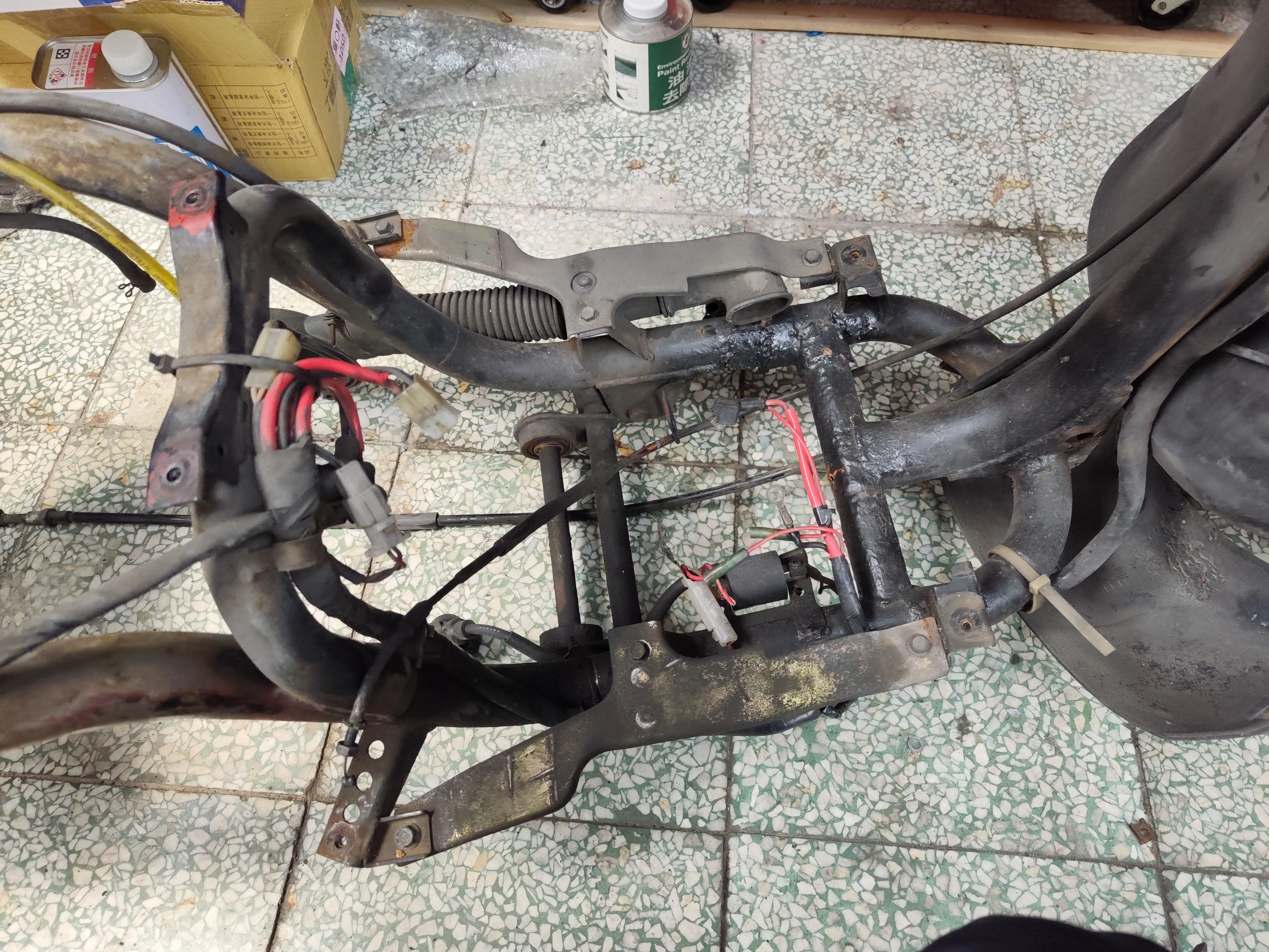 YAMAHA SUPER FOUR 100 全車砍掉重練6661|小老婆汽機車資訊網