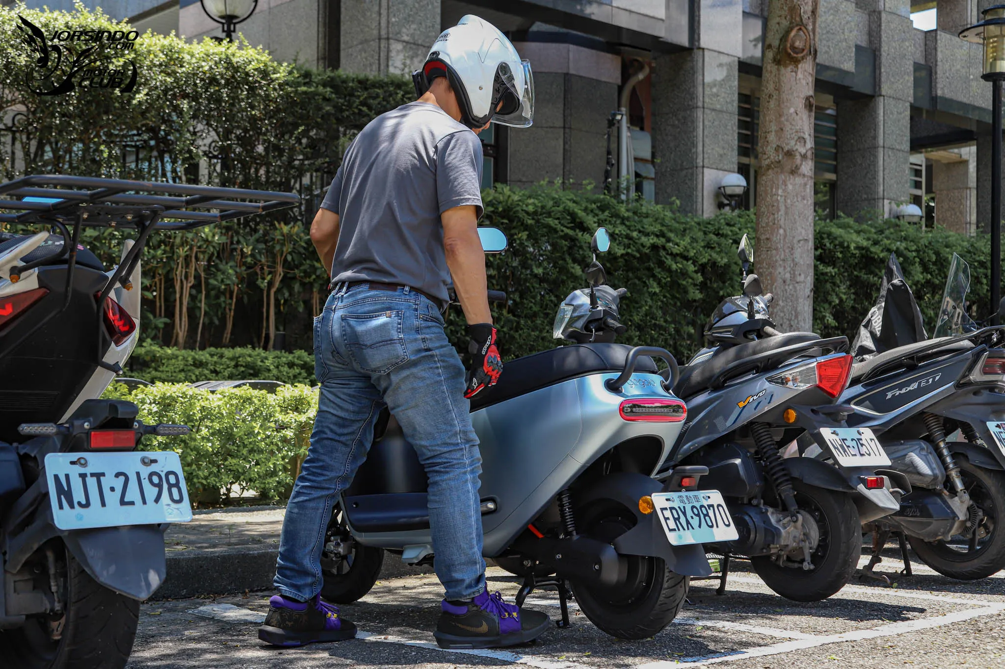[媒體試駕] Gogoro Luna 優雅輕盈！男女都行4119|小老婆汽機車資訊網