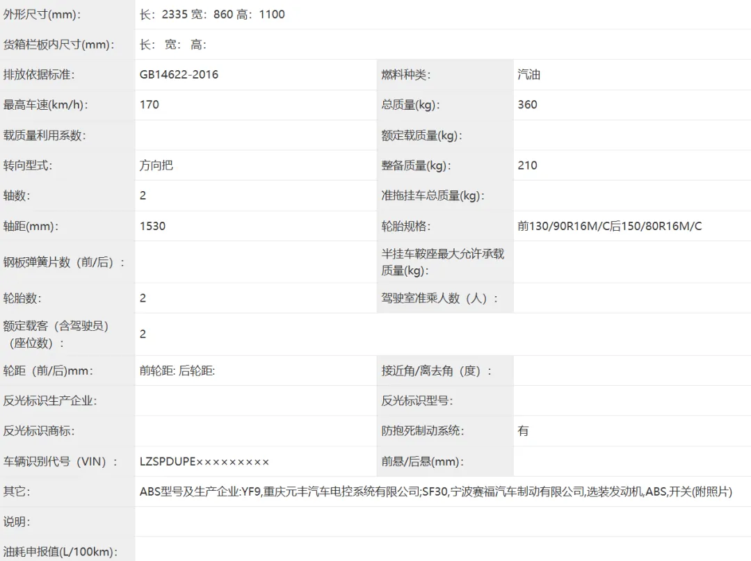 [大陆车讯] 张雪机车600V、赛科龙AQS628申报，却是隆鑫赢了2831|小老婆汽機車資訊網