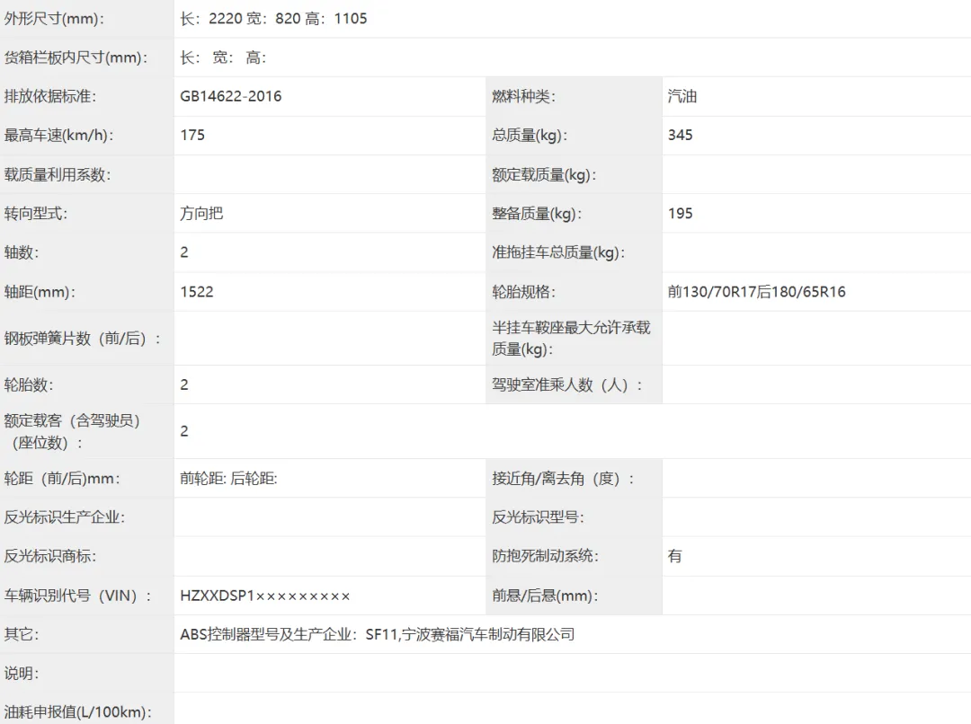 [大陆车讯] 张雪机车600V、赛科龙AQS628申报，却是隆鑫赢了904|小老婆汽機車資訊網