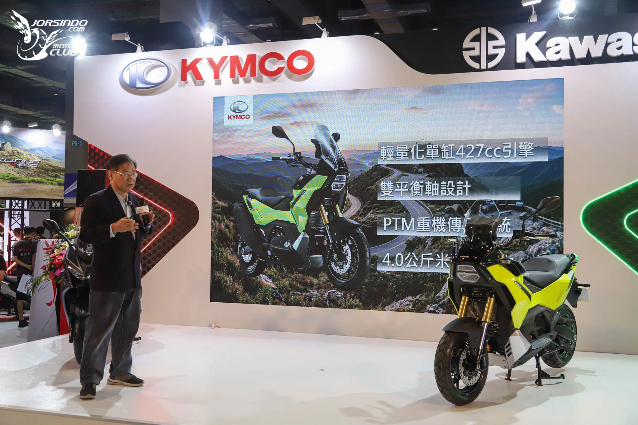[2026 國際重機展] 光陽跨界重機 CV-X45 登場！黃牌級距再添戰力798|小老婆汽機車資訊網