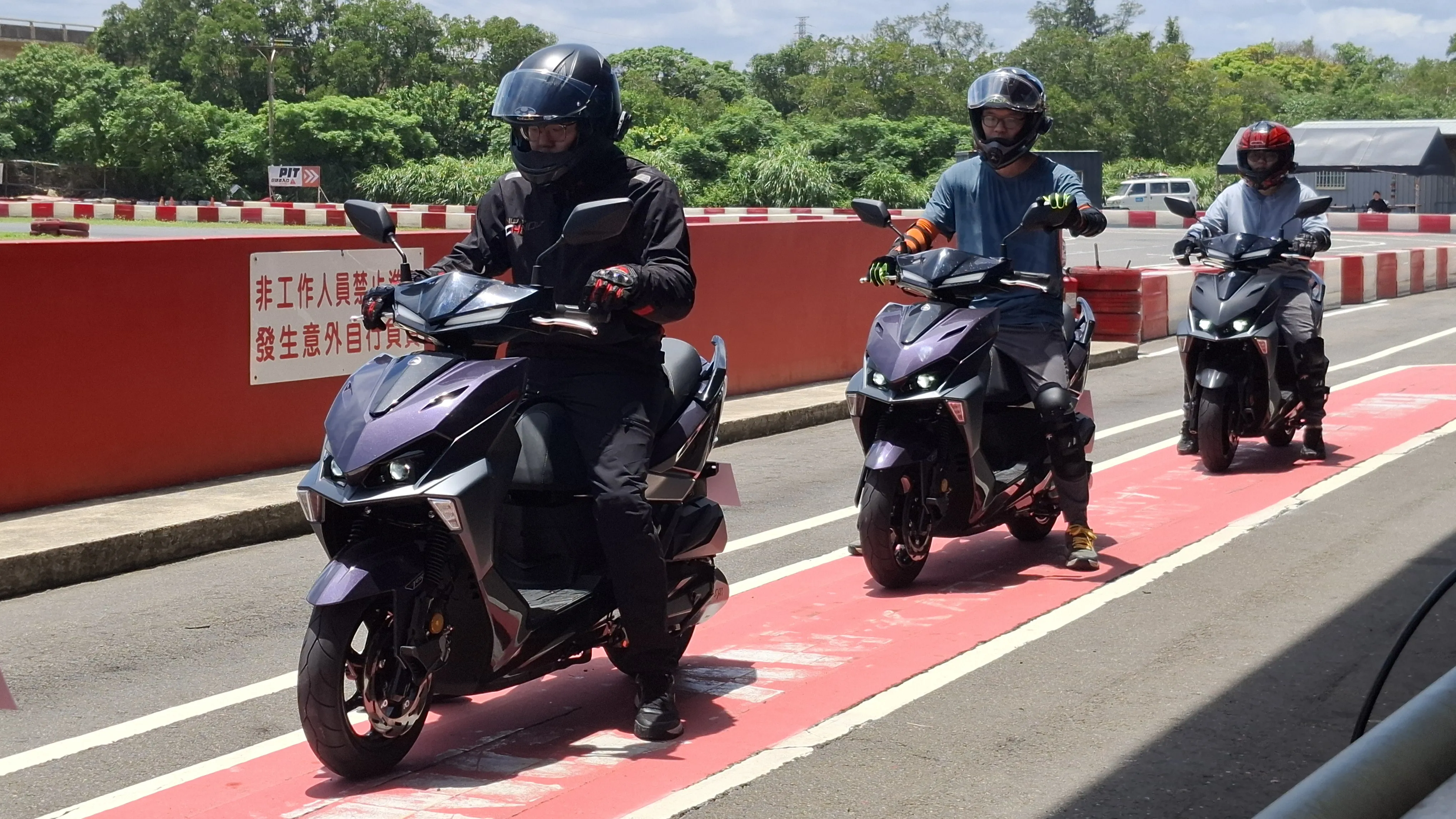 SYM JET SL/SL+ 馭望 競化 in 永安卡丁賽車場