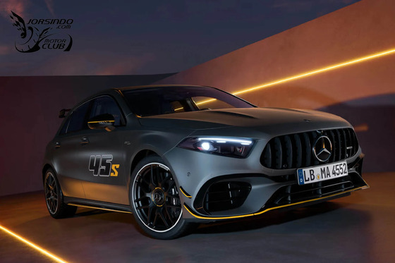 封面"最強鋼炮揮別車壇倒數！Mercedes-AMG發表A45