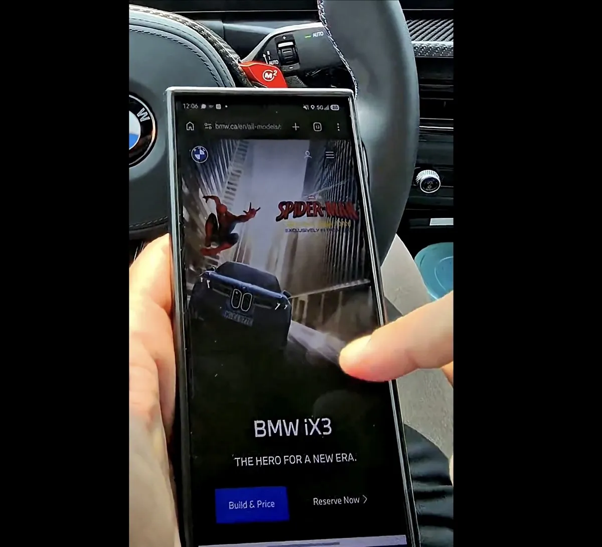 BMW 車內螢幕強推《蜘蛛人》廣告，車主：說好的不賣廣告呢？2262|BMW,蜘蛛人,廣告小老婆汽機車資訊網