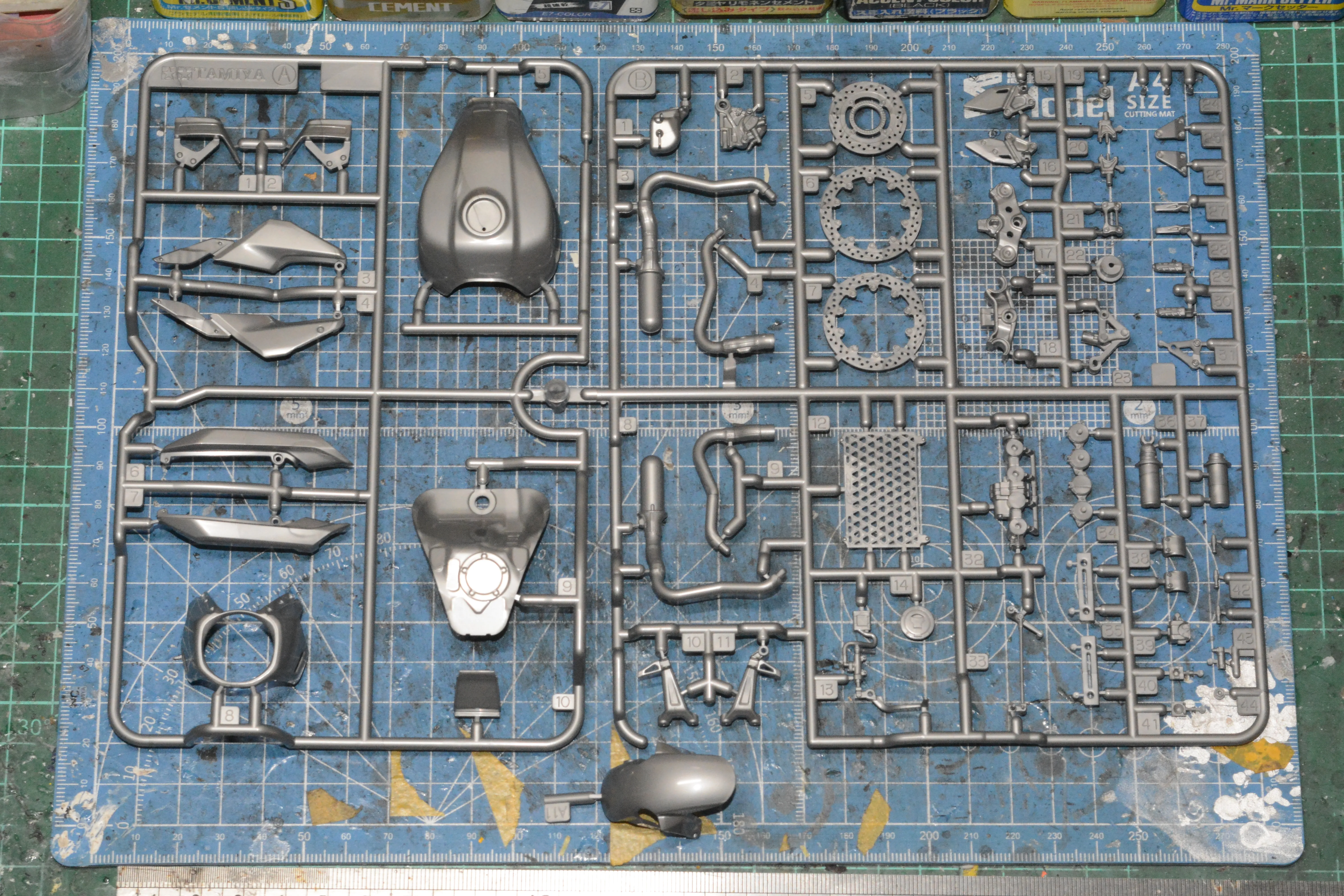 【模型製作】TAMIYA 1/12 HONDA CB1000F (圖多)2515|小老婆汽機車資訊網