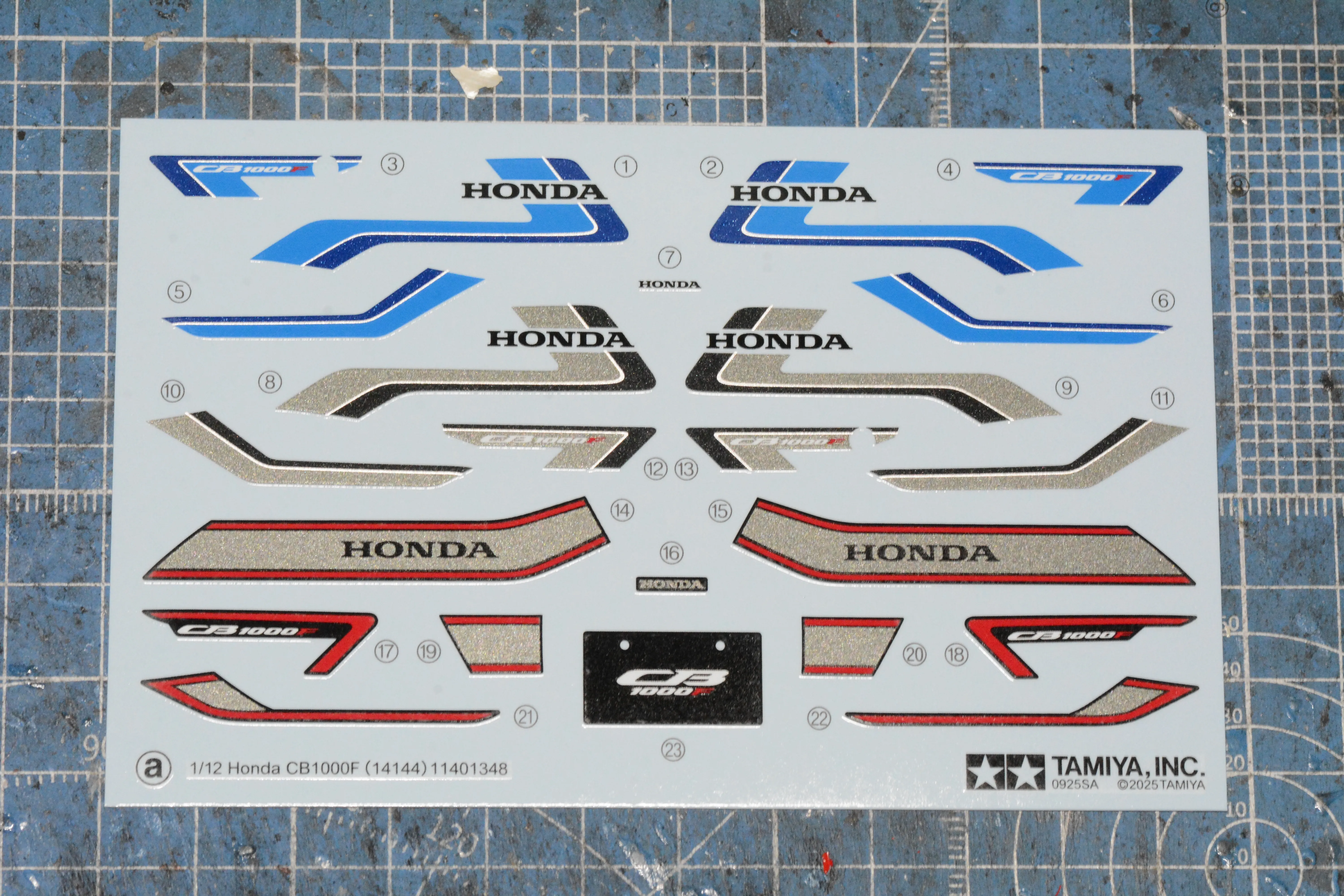【模型製作】TAMIYA 1/12 HONDA CB1000F (圖多)7040|小老婆汽機車資訊網