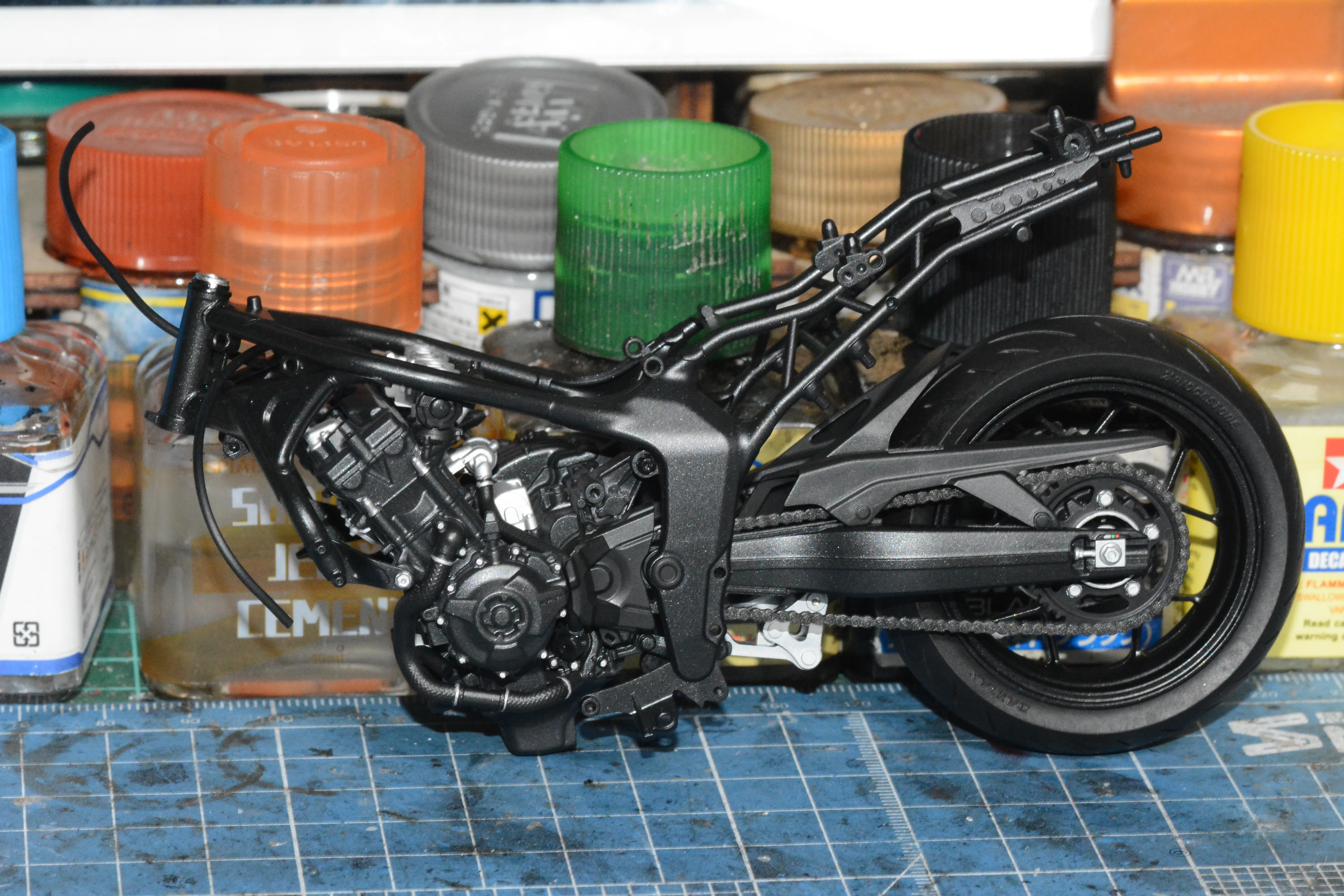 【模型製作】TAMIYA 1/12 HONDA CB1000F (圖多)339|小老婆汽機車資訊網