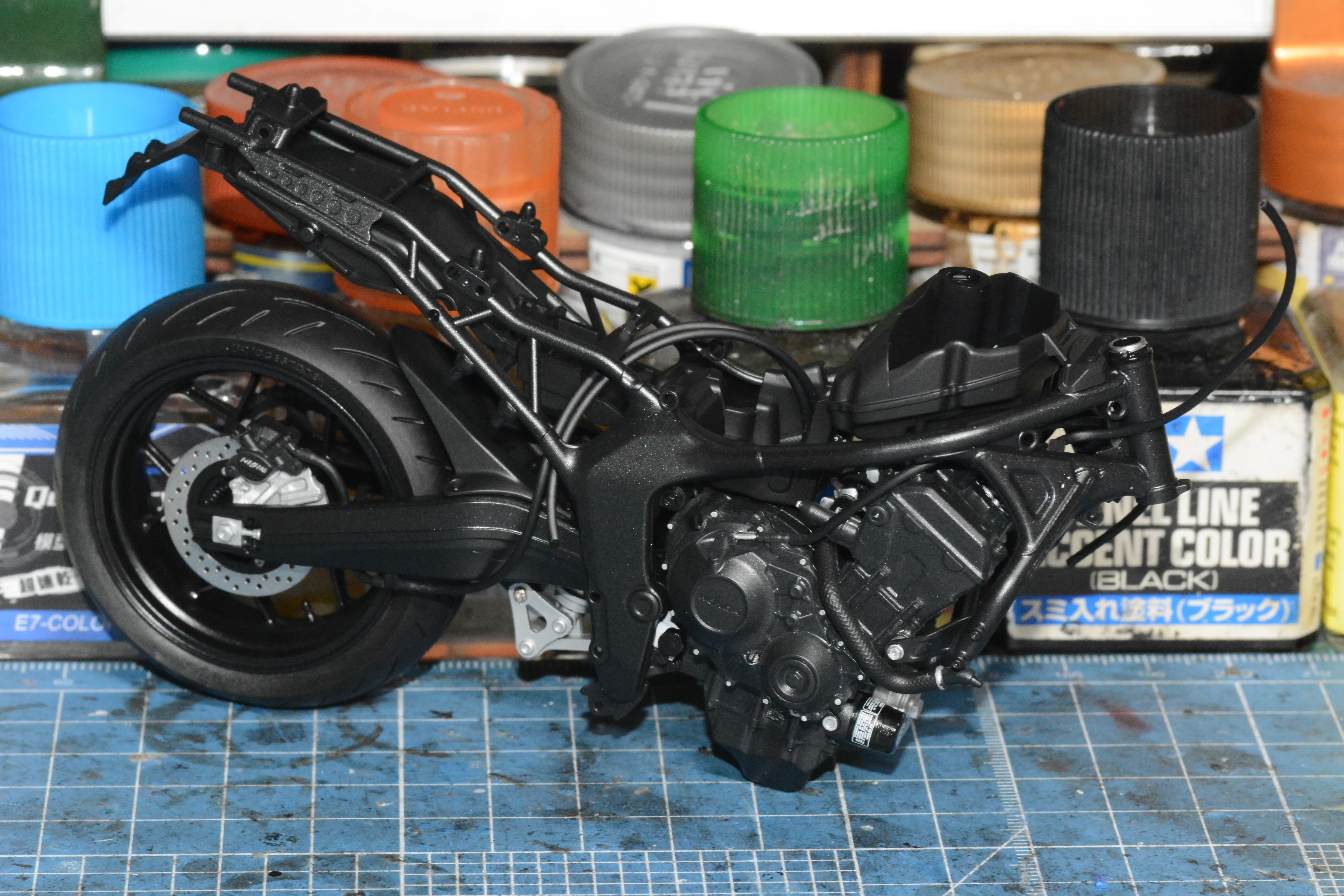 【模型製作】TAMIYA 1/12 HONDA CB1000F (圖多)2357|小老婆汽機車資訊網