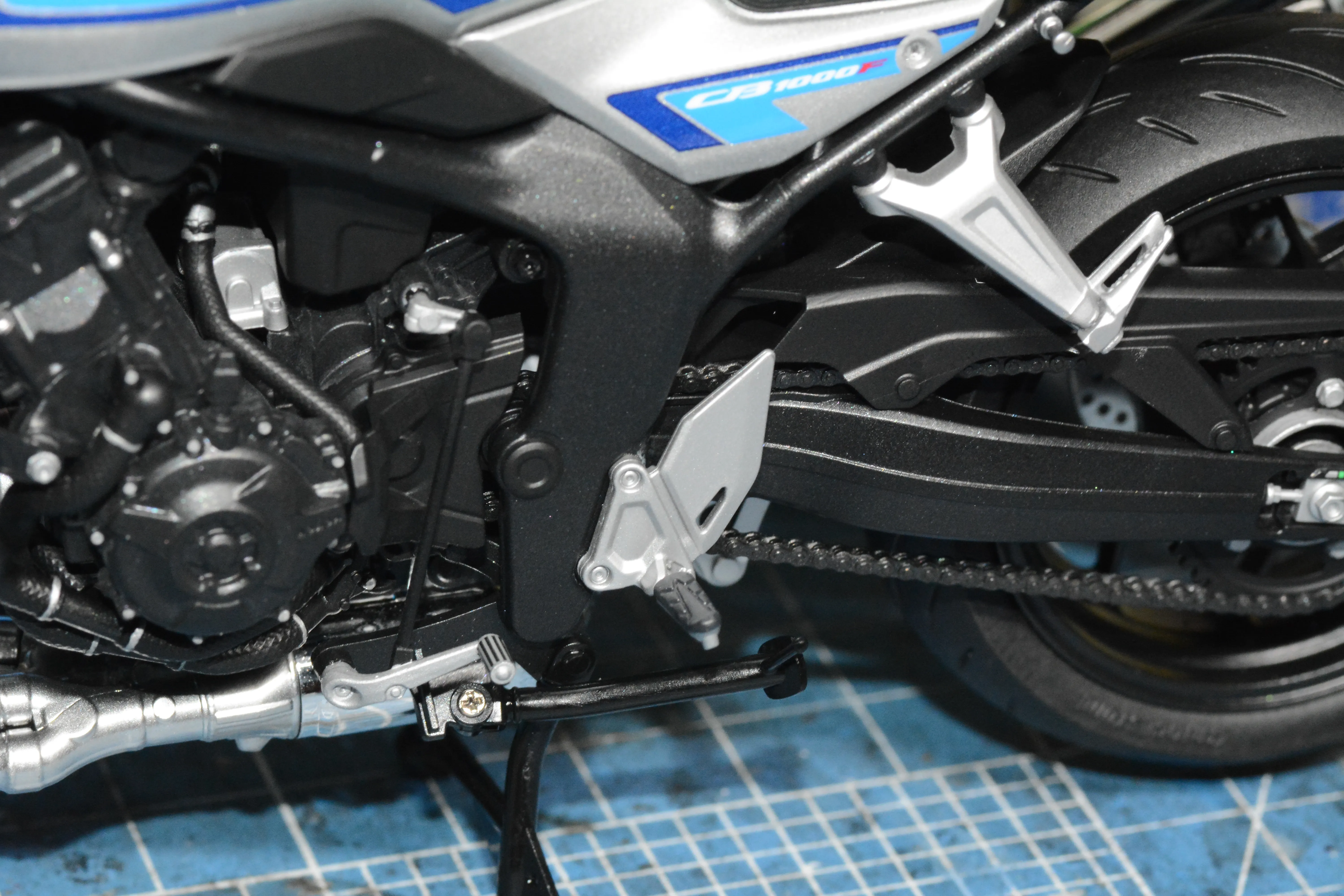 【模型製作】TAMIYA 1/12 HONDA CB1000F (圖多)5936|小老婆汽機車資訊網