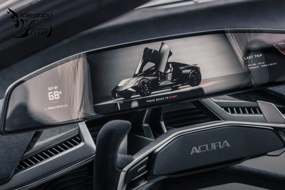 蝴蝶門+幻影式燈組好帥！Acura NEXERA Vision概念車亮相