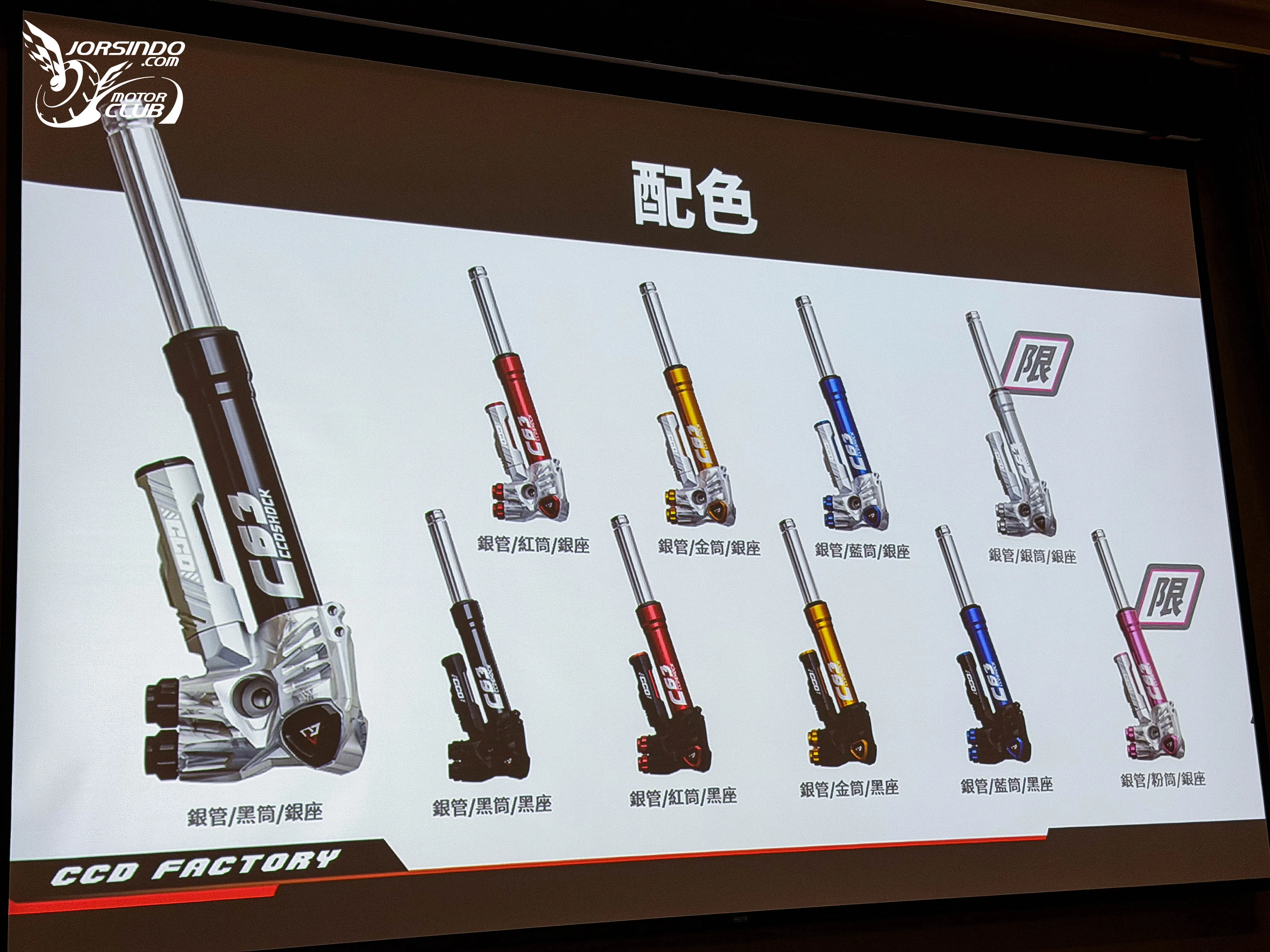 兩萬元內的全可調避震！CCD CFS-C63 掛瓶前叉登場6969|小老婆汽機車資訊網