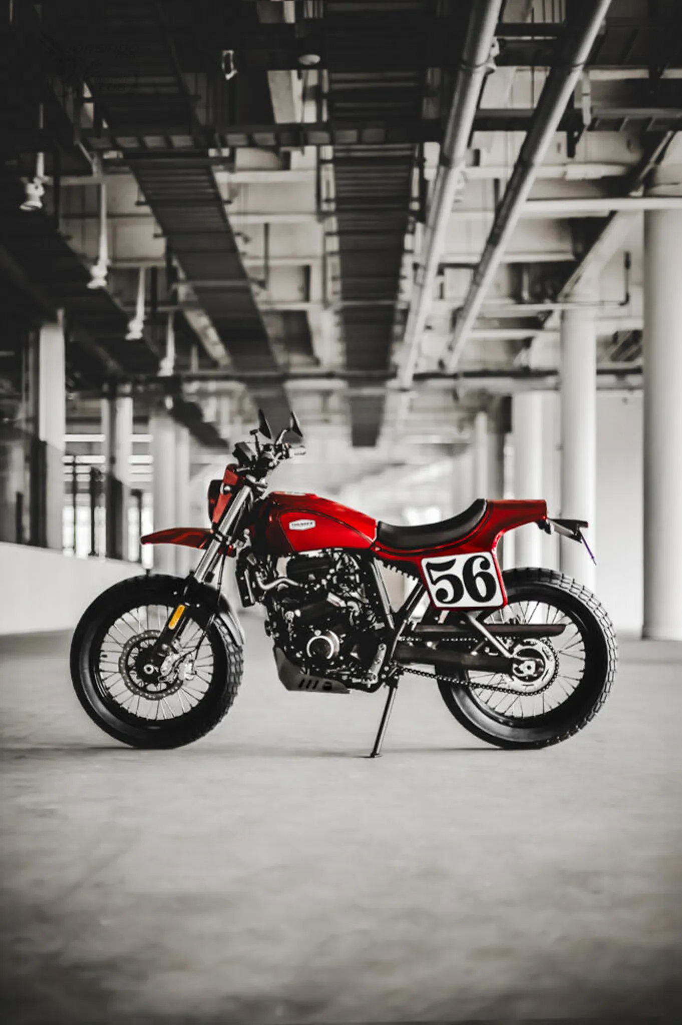 出廠即是手工車！THUNDER MOTORCYCLES 發表 FTS250 沙地滑胎風街車3645|小老婆汽機車資訊網