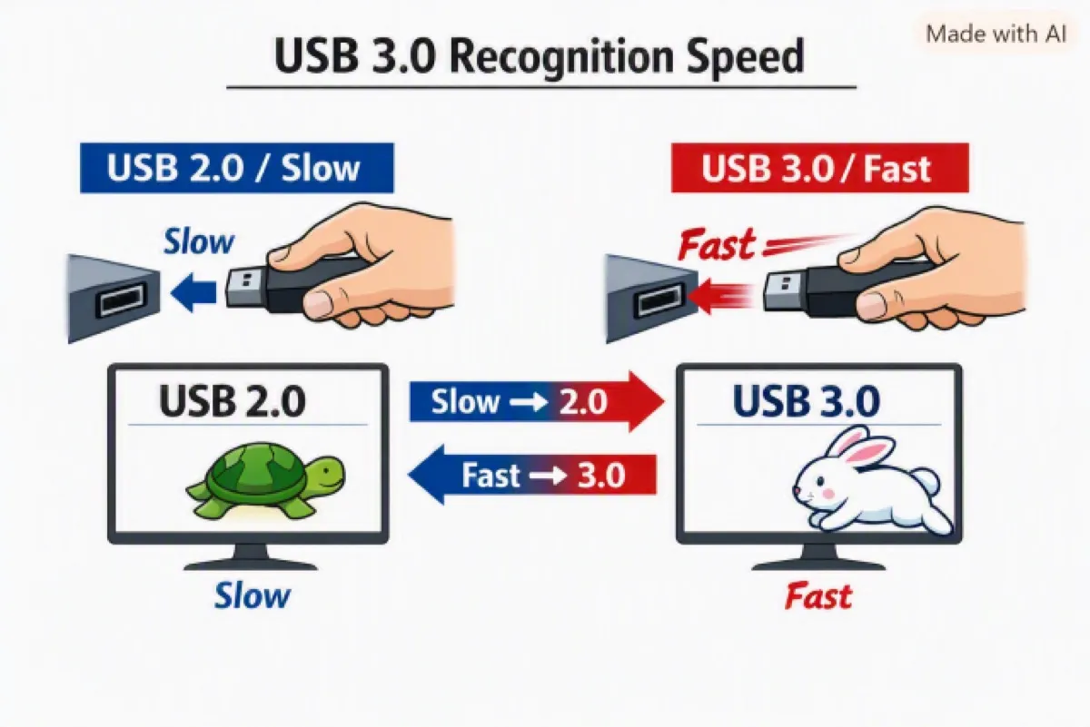 USB 都市傳說再起：「插太慢」USB 3.0 變 USB 2.09982|小老婆汽機車資訊網