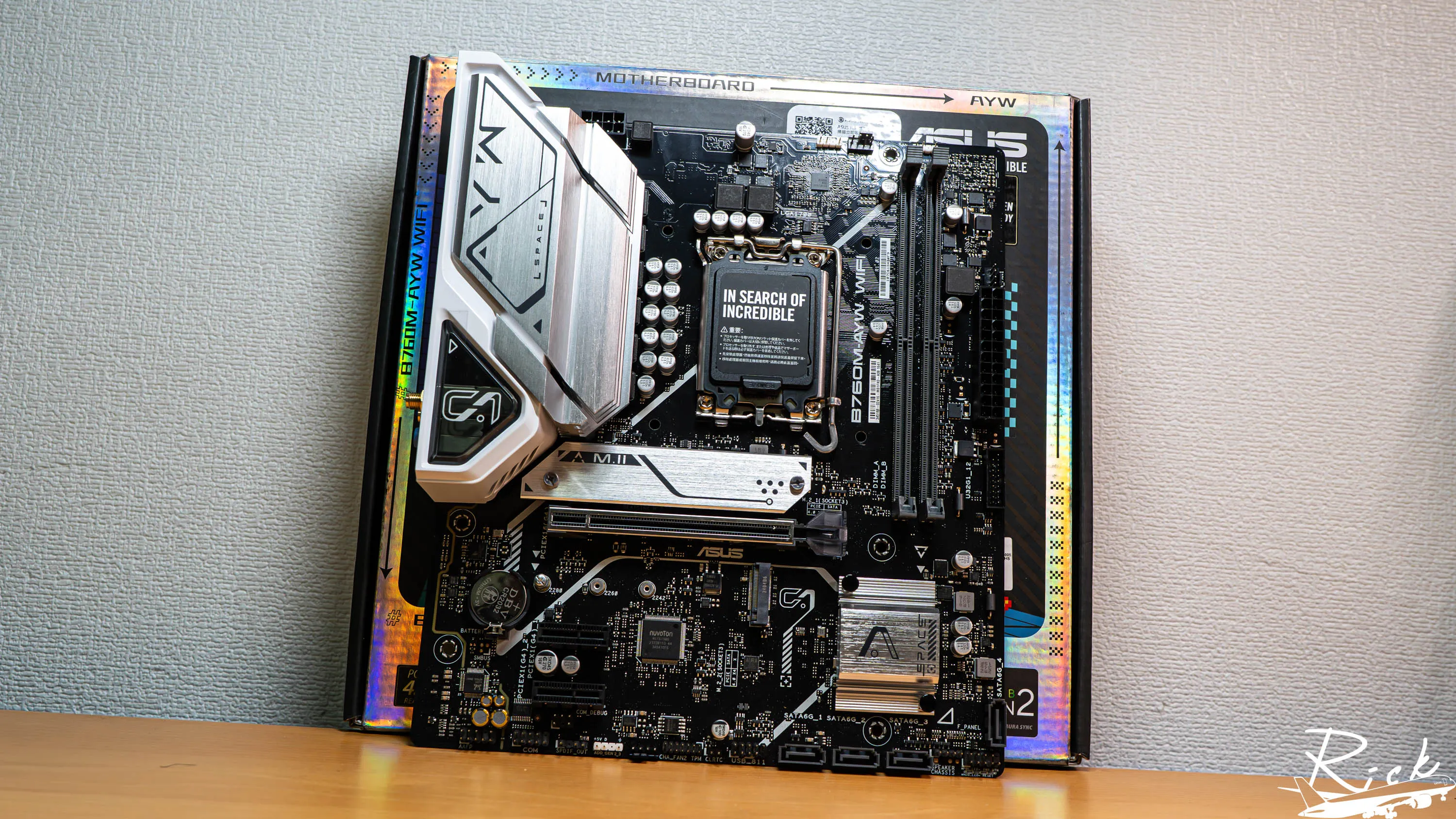 【開箱】入門MATX白色主板 | ASUS B760M-AYW WIFI