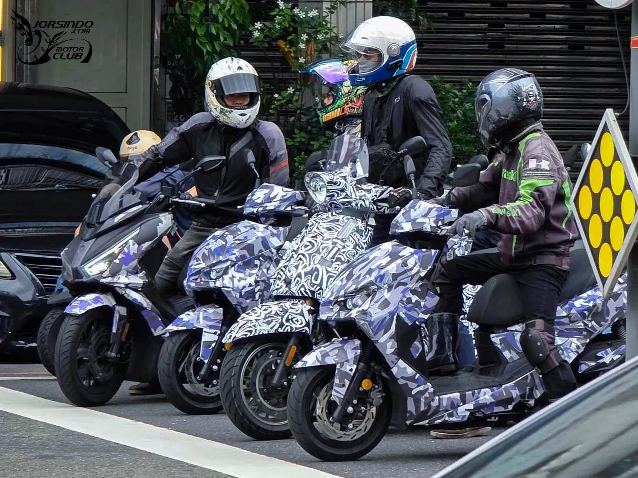 又一台 Fiddle 508？三陽復古大羊測試車疑有設變