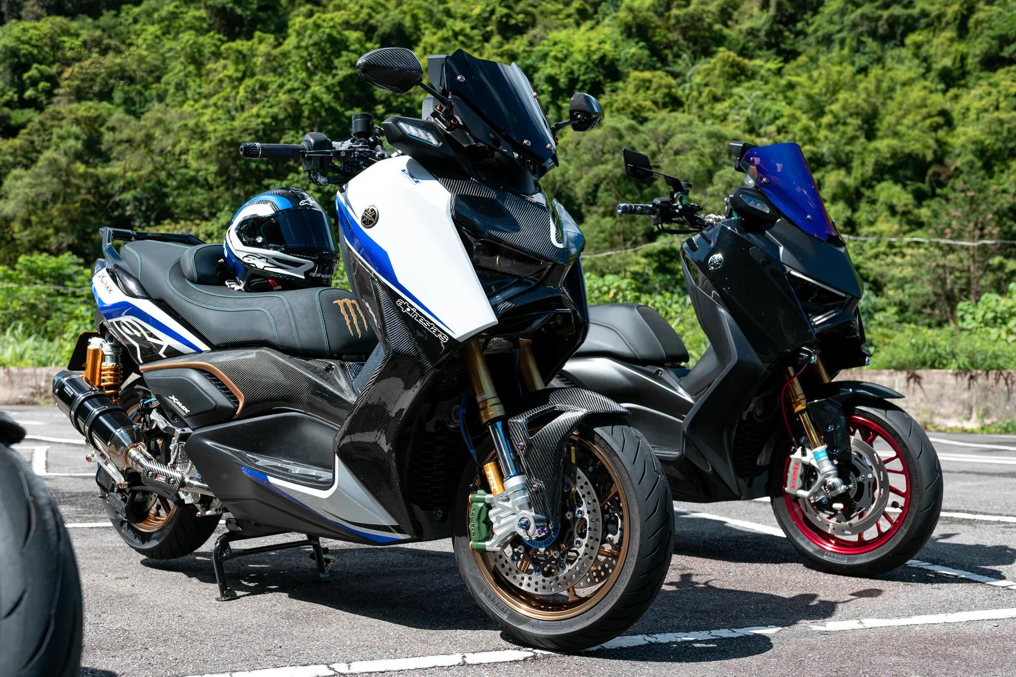 YAMAHA CAFE 13 週年！XSR155 原廠精品 Cafe Racer 改裝車現身4760|小老婆汽機車資訊網
