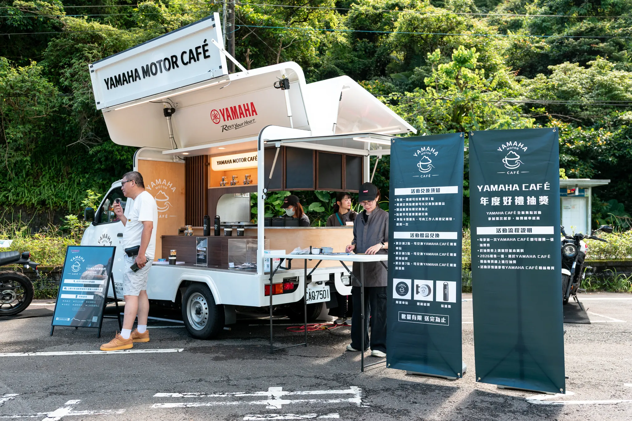 YAMAHA CAFE 13 週年！XSR155 原廠精品 Cafe Racer 改裝車現身8821|小老婆汽機車資訊網