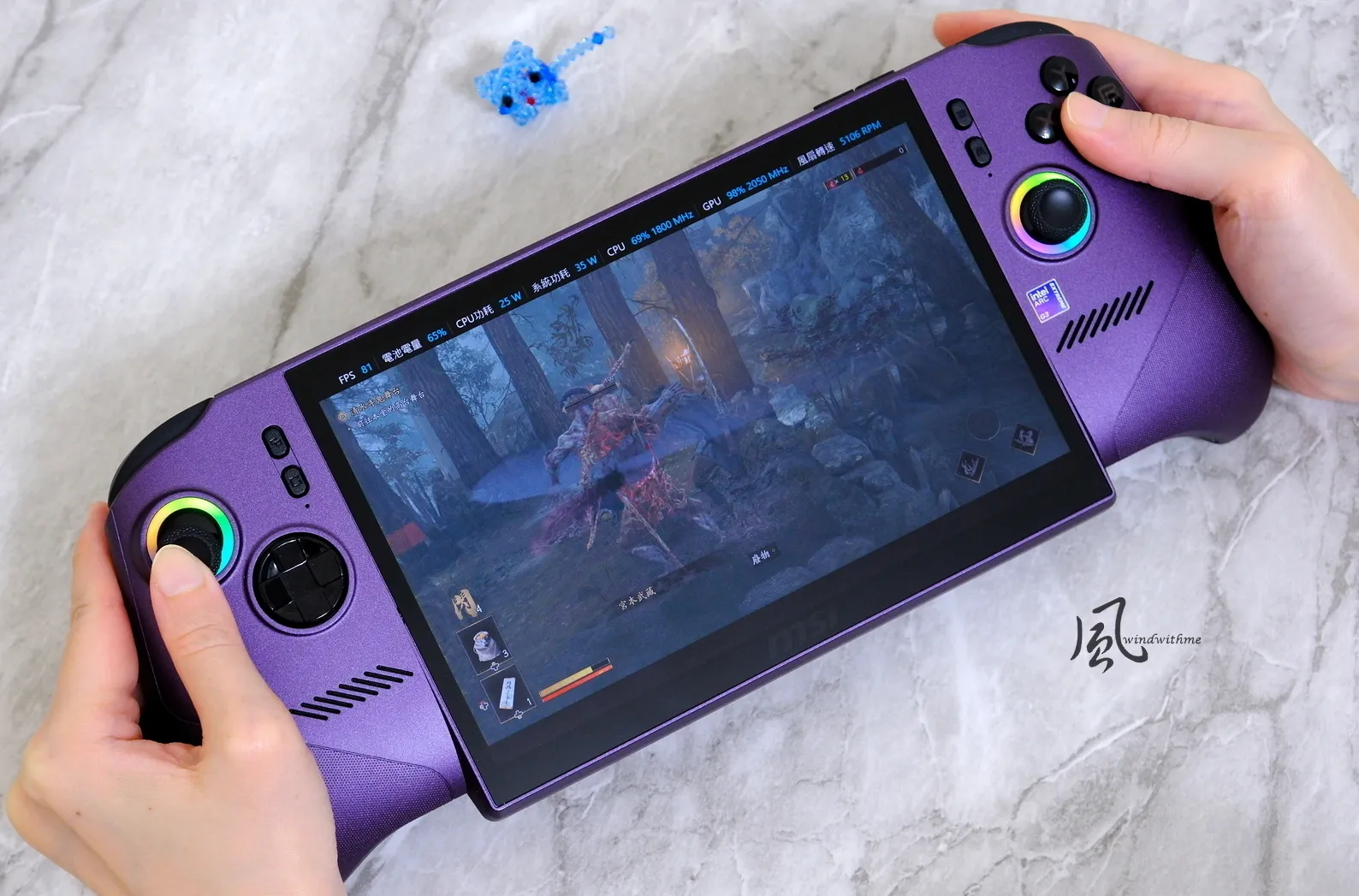 MSI新世代電競掌機Claw 8 EX AI+：遊戲、效能、續航實測(對比ROG Z2E)656|小老婆汽機車資訊網