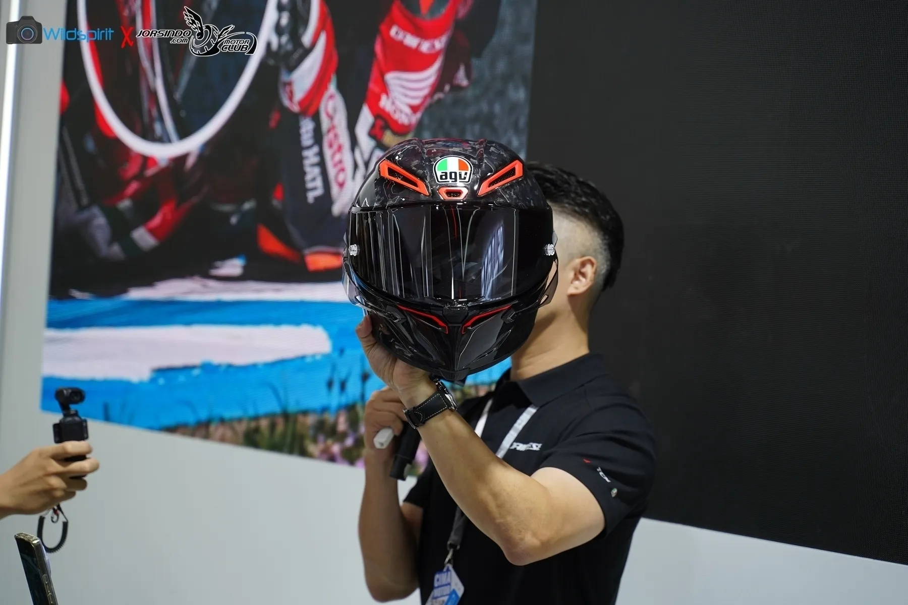 [2026 重慶摩博會] 更多空力件 AGV PISTA GP RR 亞洲特別款215|小老婆汽機車資訊網