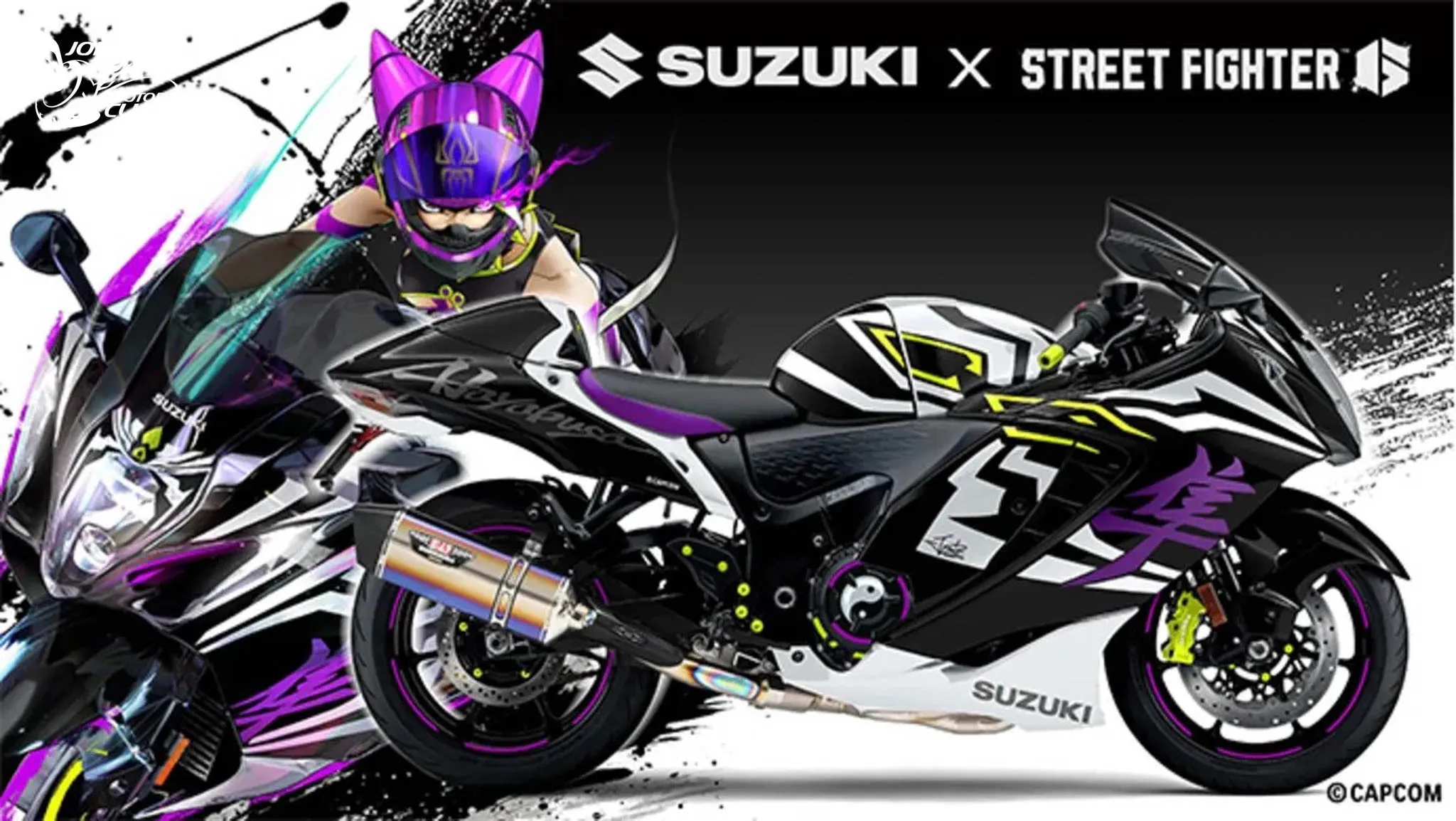 商品化確認！Suzuki GSX-1300R Hayabusa 快打旋風 JURI 限量登場9508|小老婆汽機車資訊網