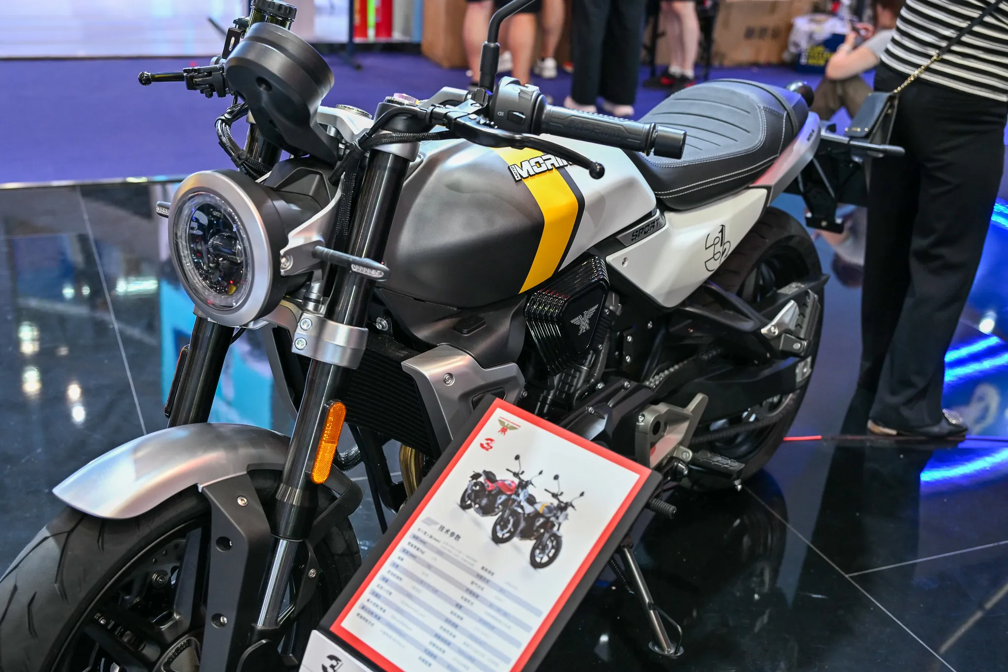 [重慶車展] MOTO MORINI 米蘭仔 350 發表，10萬有找還加終生保固4105|小老婆汽機車資訊網