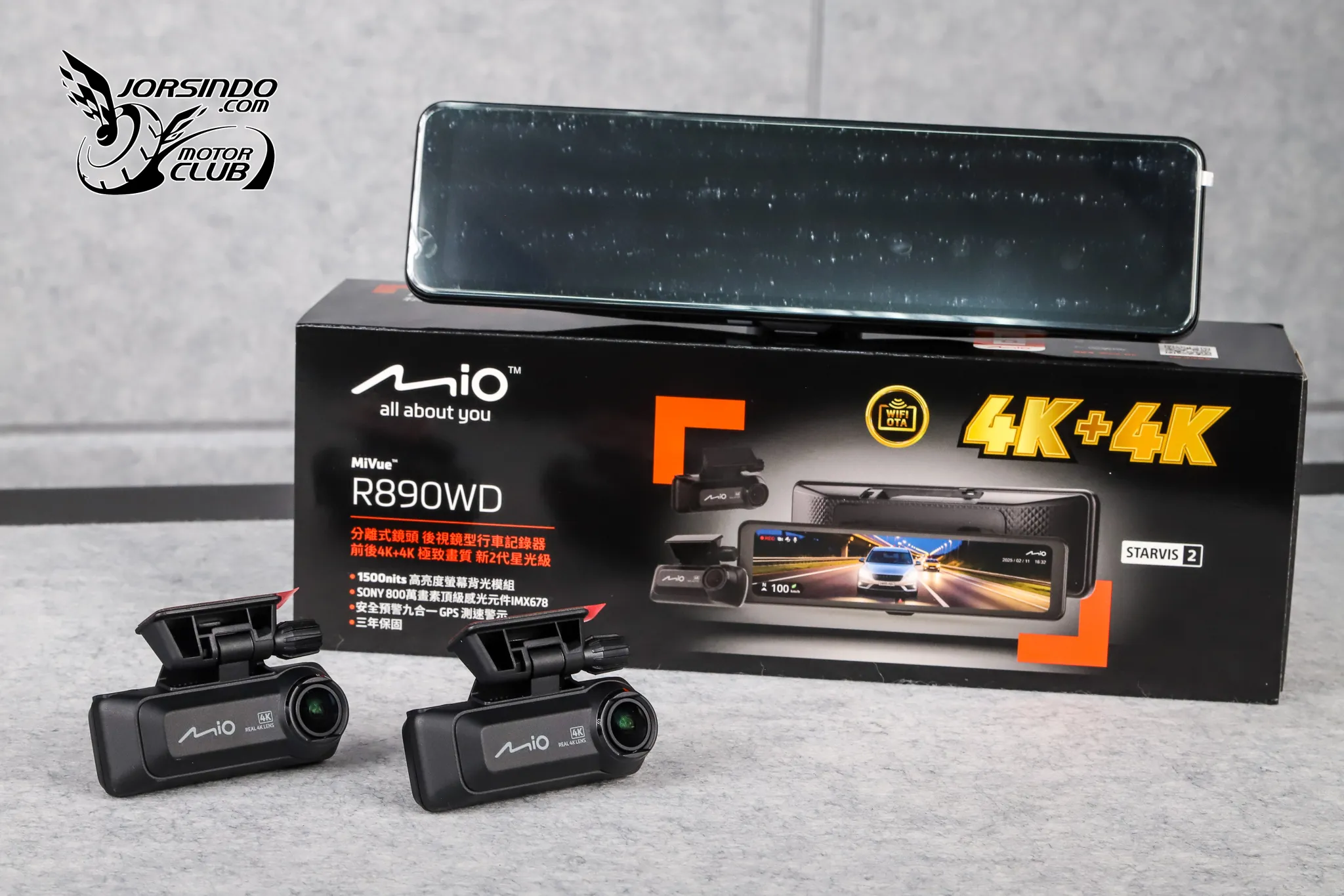 [分享] 電子後視鏡+雙4K鏡頭，Mio R890WD 汽車行車記錄器7430|小老婆汽機車資訊網