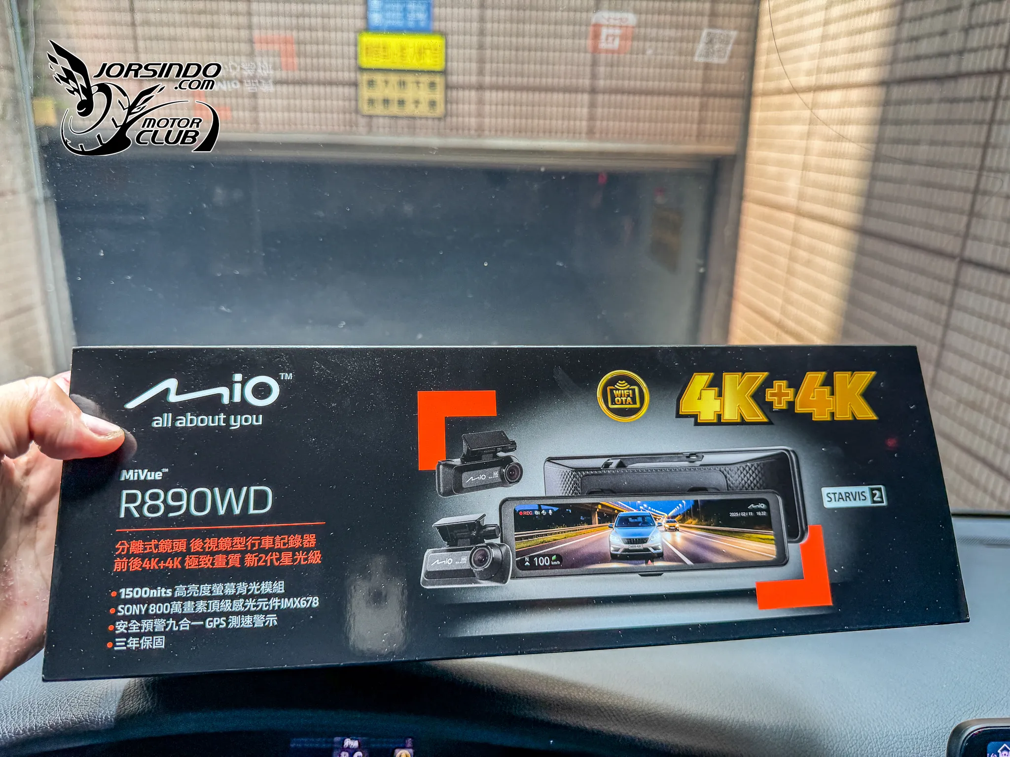 [分享] 電子後視鏡+雙4K鏡頭，Mio R890WD 汽車行車記錄器5972|小老婆汽機車資訊網