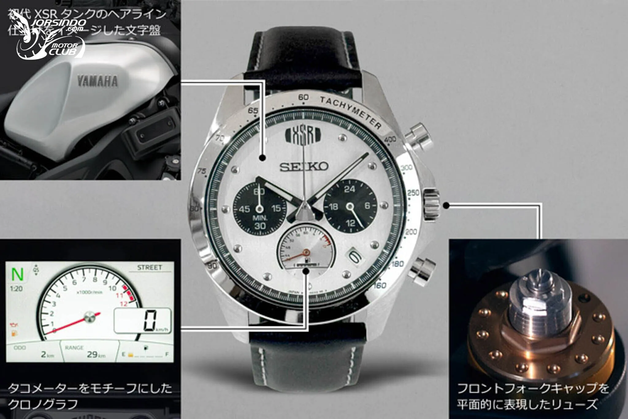 限量 300 件！YAMAHA XSR x SEIKO 限量聯名手錶登場