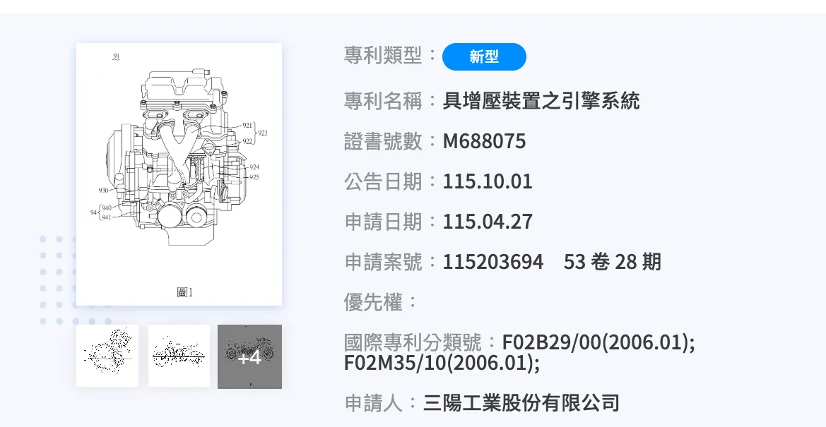 這才是真 Turbo！SYM 渦輪 TL508 秘密專利曝光4834|小老婆汽機車資訊網