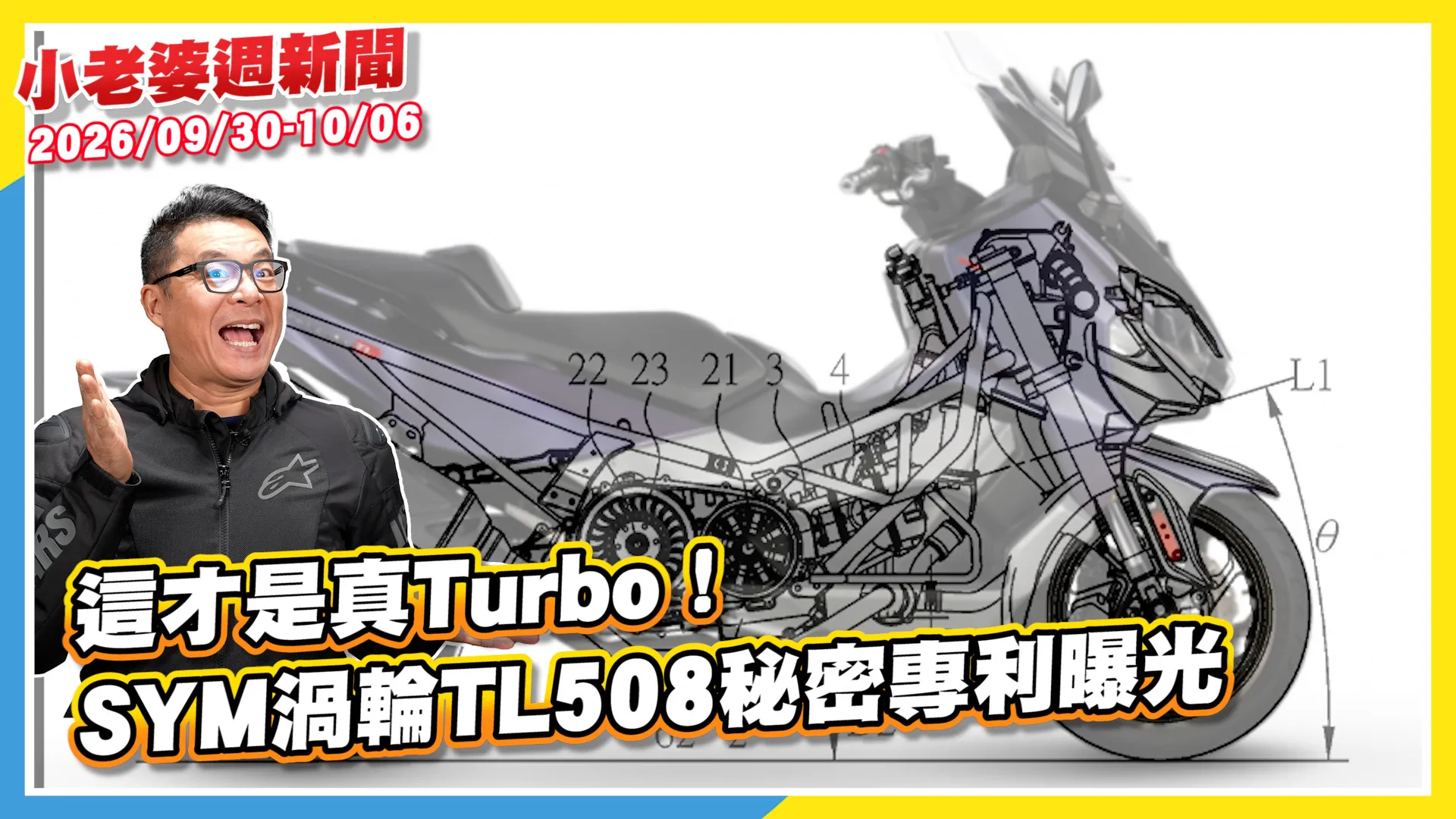 SYM渦輪TL508秘密專利曝光｜忠林摩托商城Brembo產品頁面正式上線 ...