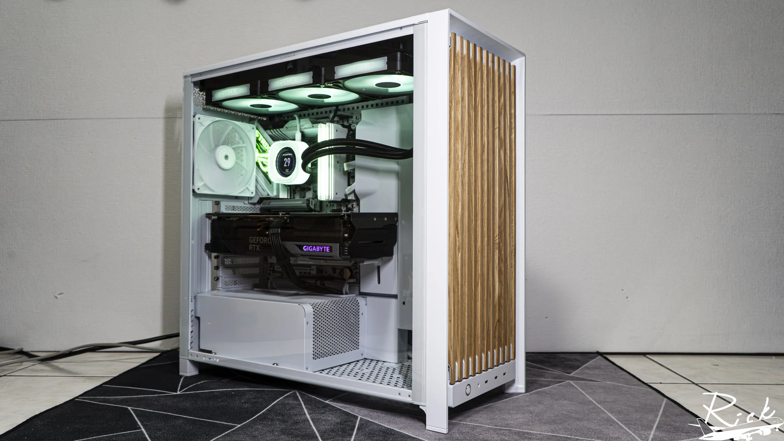 【開箱】擁有全塔能力的木紋機殼 | CORSAIR FRAME 5000D WOOD RS WHITE ...