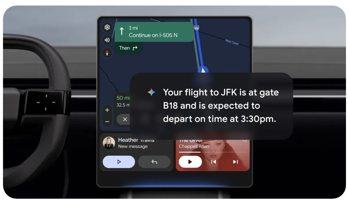 Android Auto 車載智慧大升級！最懂你的 AI 登上你最愛的車
