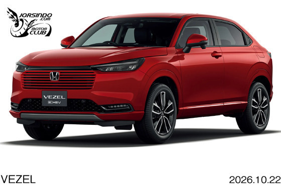 封面"日本Honda發表新年式HR-V，換上燻黑頭燈、同步強化舒適配備！"